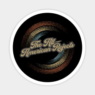 The All-American Rejects Circular Fade Magnet